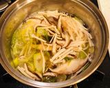 ブロッコリーと豚肉炒めの淡雪あんかけ作り方3写真