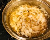 ブロッコリーと豚肉炒めの淡雪あんかけ作り方5写真