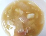 鶏軟骨入り野菜スープ作り方10写真