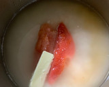 明太子炊き込みご飯(無水鍋QC使用)作り方1写真