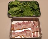 キャベツとベーコンのぺペロンチーノ作り方1写真