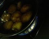 ✿新じゃがと❀牛肉の✿アンチョビ炒め作り方1写真