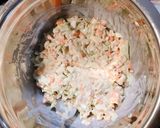 ぶっ込み野菜のお好み焼き〜幼児食作り方2写真