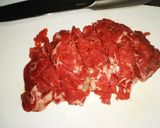 長芋牛肉のガリバタ醤油作り方2写真