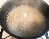 野菜たっぷり 梅わかめ蕎麦作り方2写真