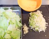 低糖質☆カリフラワーライスの海老炒飯！作り方1写真