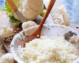 低糖質☆カリフラワーライスの海老炒飯！作り方9写真