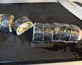低糖質☆カリフラワーライスの巻き寿司！作り方8写真