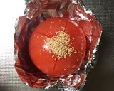 丸ごとトマトのダシホイル焼き♪作り方1写真
