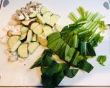 野菜たっぷり 梅わかめ蕎麦作り方3写真