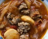 牛肉と根菜のトマトシチュー作り方12写真