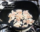 絹揚げ(厚揚げ)の柚子胡椒そぼろあん。作り方3写真