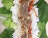 恵方巻き サラダ菜巻き作り方4写真