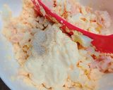 朝ごはん！魚肉ソーセージ入り卵トースト作り方2写真