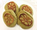 れんこんと阿波晩茶の米粉クッキー作り方7写真
