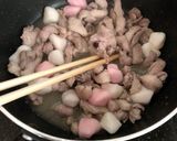 鴨肉と日本そばのチャンプル作り方4写真