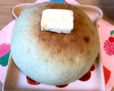 メロンパンにちょい足し☆塩バター作り方4写真