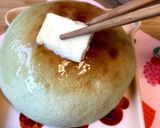 メロンパンにちょい足し☆塩バター作り方5写真