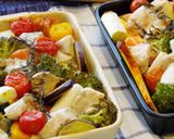 グリラーで、野菜のグリル焼き作り方8写真
