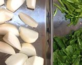鶏モモ肉と蕪の蒸し煮作り方3写真