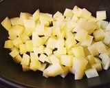 ポテトゴロゴロ。タラのすり身あげ作り方1写真