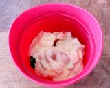 ウインナーと野菜のチーズ餅フォンデュ風作り方5写真