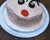 クレヨンしんちゃんキャラケーキ立体ケーキ作り方31写真