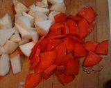三色野菜の塩サラダ作り方1写真