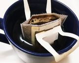 甘すぎ黒豆で、ドリップ・コーヒー寒天作り方1写真