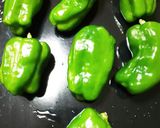 簡単!オーブンでピーマンの肉詰め♪作り方2写真
