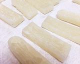 お餅で簡単おやつ☆揚げ煎餅と焼き煎餅作り方3写真