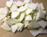 電子レンジで大根と豚バラの豆鼓煮作り方1写真