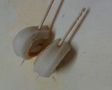 お弁当の一品に、竹輪のくるくるマヨ焼き作り方3写真