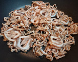 豚軟骨と茄子といんげんの胡麻醤油炒め作り方2写真