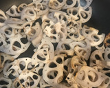 挟まない れんこん 肉詰め はさみ焼き作り方1写真