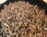 挟まない れんこん 肉詰め はさみ焼き作り方4写真