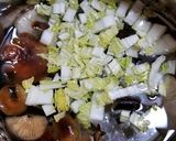 天然エノキダケと白菜の味噌汁作り方4写真