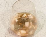 山芋とじゅんさいの前菜作り方4写真