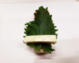 梅肉 大葉 チーズの竹輪巻き作り方6写真