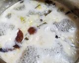 天然エノキダケと白菜の味噌汁作り方5写真