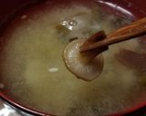 天然エノキダケと白菜の味噌汁作り方7写真