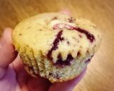 ブルーベリーとクリームチーズのマフィン作り方10写真