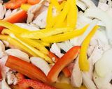 鶏肉とパプリカの細切り炒め★青椒肉絲風作り方3写真