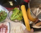 春待ちわびるパスタ☆菜の花&蓮根作り方2写真