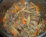 母の味♪牛肉とごぼうの炒め煮作り方4写真