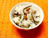 節分で残った福豆を入れて ご飯を炊く作り方7写真