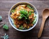 キムチ使い切り♪簡単飯 鶏キムチーズ丼作り方10写真