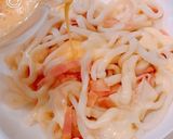 レンジで簡単！茹でうどんで、カルボナーラ作り方5写真