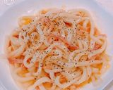レンジで簡単！茹でうどんで、カルボナーラ作り方6写真