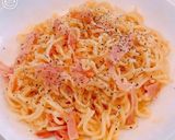 レンジで簡単！茹でうどんで、カルボナーラ作り方7写真